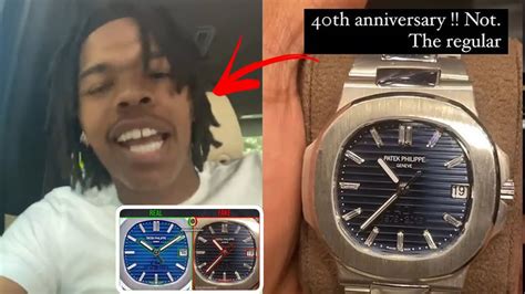 lil baby fake watch post|lil baby watch scam.